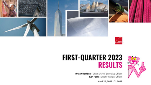 Thumbnail Owens Corning
 Quarterly Report 2023-q1