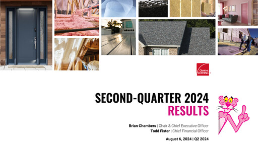 Thumbnail Owens Corning
 Quarterly Report 2024-q2