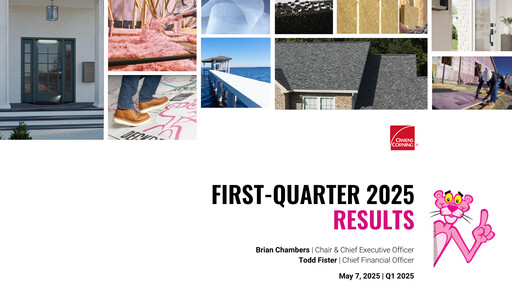 Thumbnail Owens Corning
 Quarterly Report 2025-q1