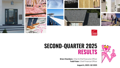 Thumbnail Owens Corning
 Quarterly Report 2025-q2