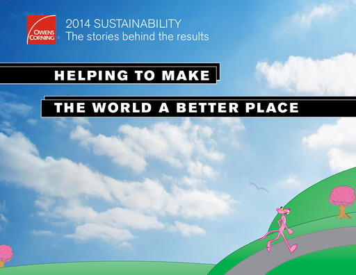 Thumbnail Owens Corning
 Sustainability Report 2014