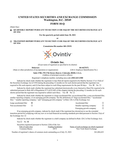 Vorschaubild Ovintiv Quartalsbericht 2021-q2
