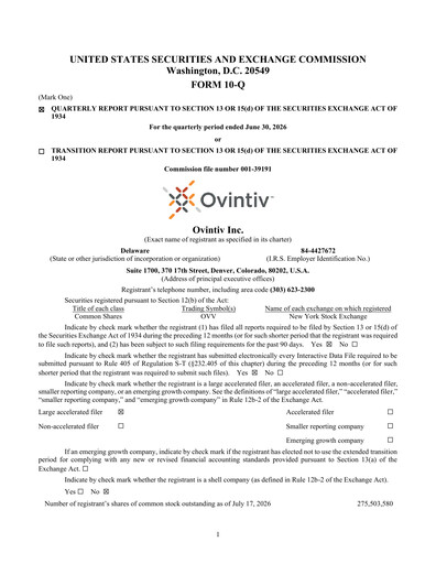 Vorschaubild Ovintiv Quartalsbericht 2026-q2