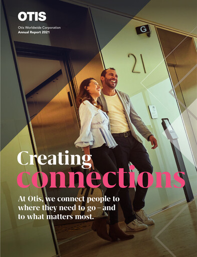 Thumbnail Otis Worldwide Annual Report 2021