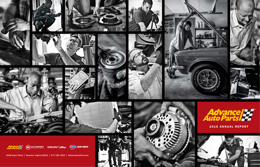 Thumbnail Advance Auto Parts
 Annual Report 2015
