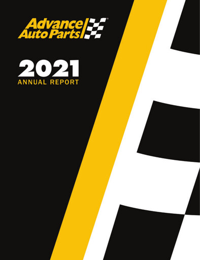 Thumbnail Advance Auto Parts
 Annual Report 2021