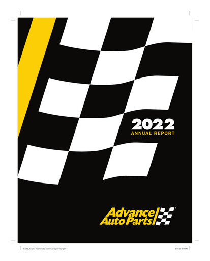 Thumbnail Advance Auto Parts
 Annual Report 2022