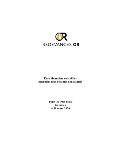 Vorschaubild OR Royalties
 Finanzmitteilung 2026-q1