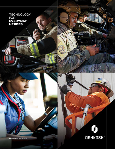 Thumbnail Oshkosh Corporation
 Annual Report 2024