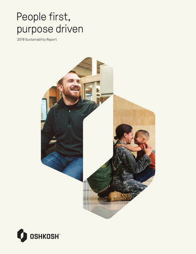 Thumbnail Oshkosh Corporation
 Sustainability Report 2019