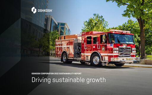 Thumbnail Oshkosh Corporation
 Sustainability Report 2022