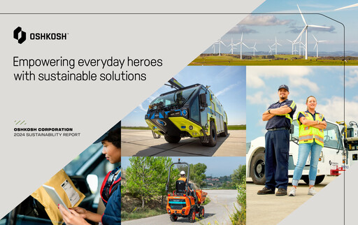 Thumbnail Oshkosh Corporation
 Sustainability Report 2024