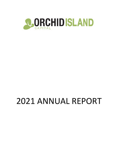 Thumbnail Orchid Island Capital
 Annual Report 2021