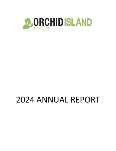 Thumbnail Orchid Island Capital
 Annual Report 2024