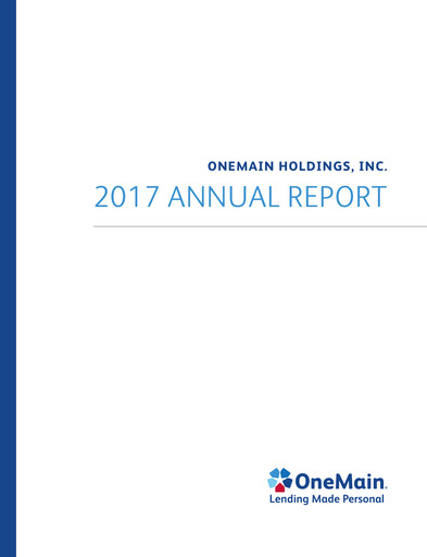 Thumbnail OneMain Financial
 Annual Report 2017