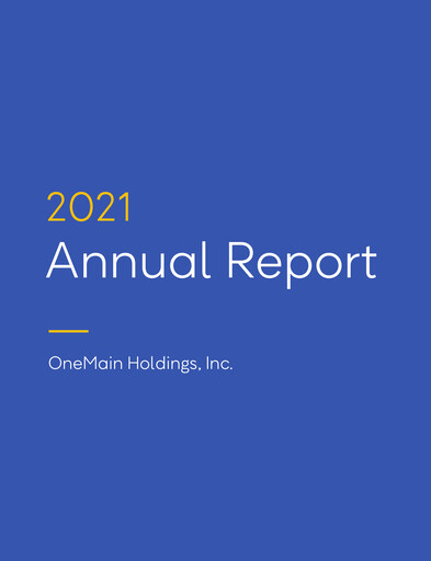 Thumbnail OneMain Financial
 Annual Report 2021