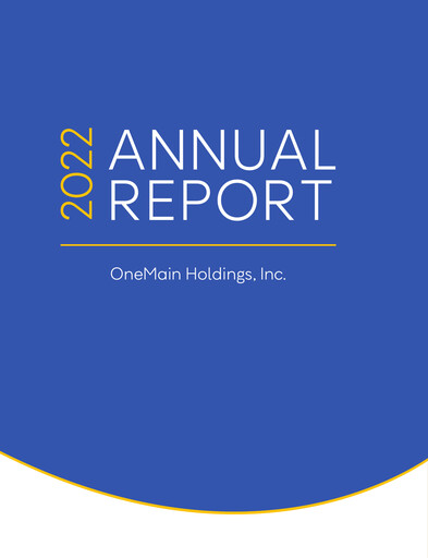 Thumbnail OneMain Financial
 Annual Report 2022