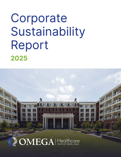 Miniature Omega Healthcare Investors Rapport de durabilité 2025