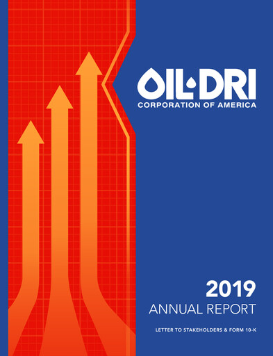 Thumbnail Oil-Dri Corporation Of America
 Annual Report 2019