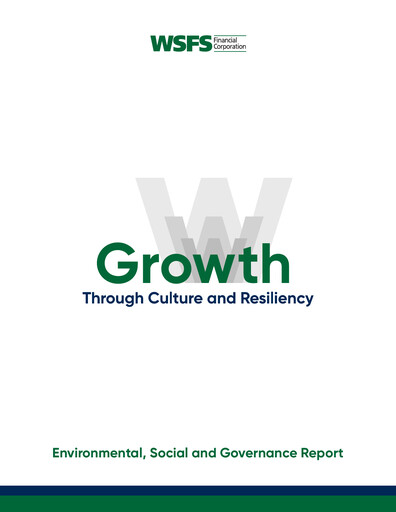 Thumbnail WSFS Financial ESG Report 2023
