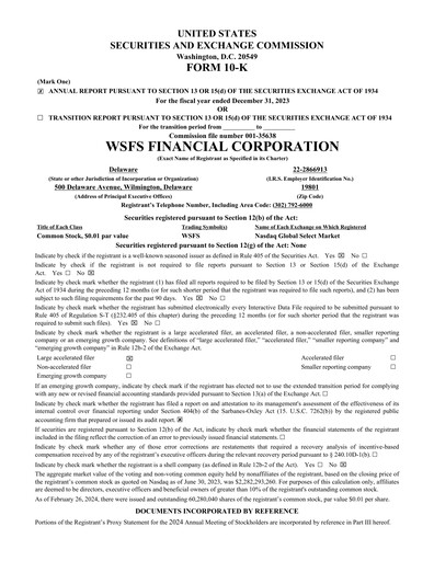 Thumbnail WSFS Financial Financial Report 2023