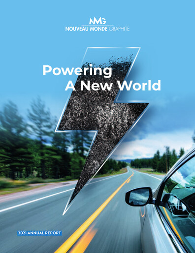 Thumbnail Nouveau Monde Graphite Annual Report 2021