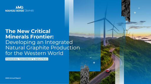 Thumbnail Nouveau Monde Graphite Annual Report 2025