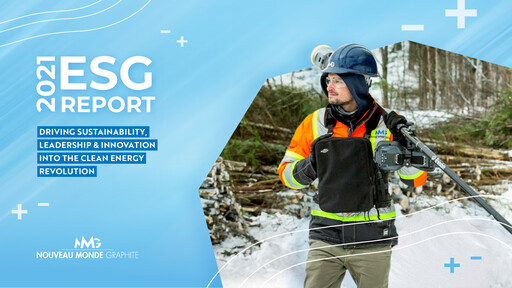 Thumbnail Nouveau Monde Graphite ESG Report 2021