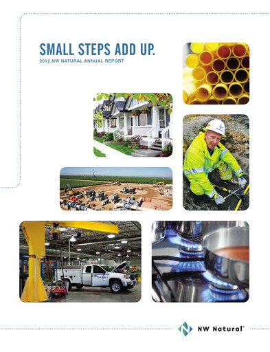Thumbnail NW Natural Holdings Annual Report 2012