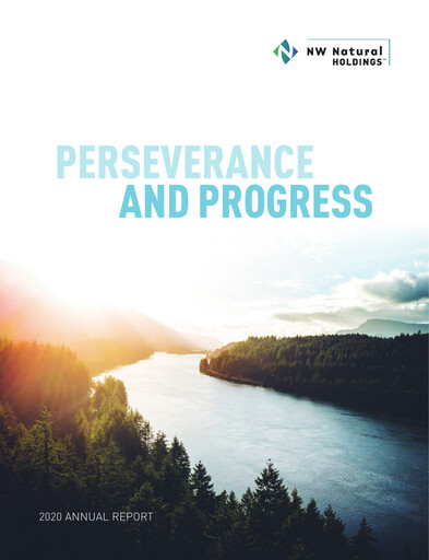 Thumbnail NW Natural Holdings Annual Report 2020