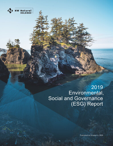 Thumbnail NW Natural Holdings ESG Report 2019