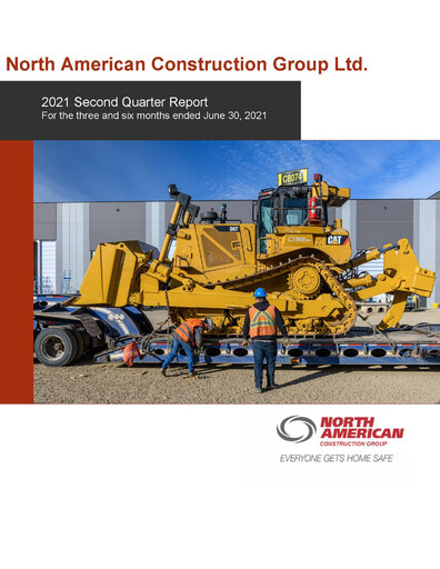 Thumbnail North American Construction Group Quarterly Report 2021-q2