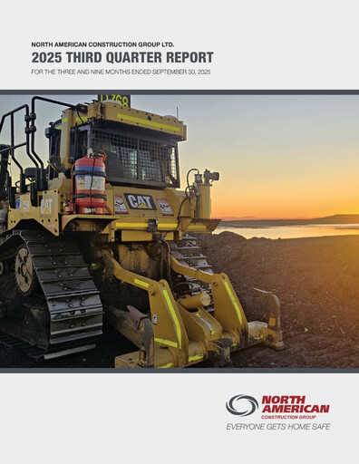 Vorschaubild North American Construction Group Quartalsbericht 2025-q3