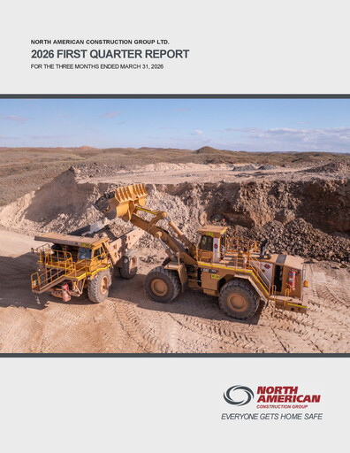Thumbnail North American Construction Group Quarterly Report 2026-q1