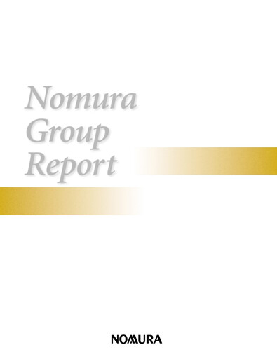 Thumbnail Nomura Holdings Annual Report 2001