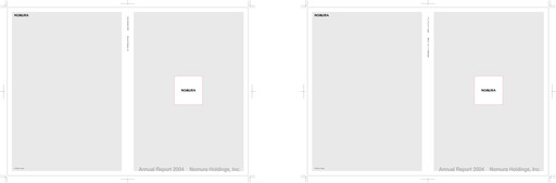 Thumbnail Nomura Holdings Annual Report 2004