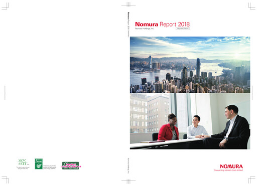 Thumbnail Nomura Holdings Annual Report 2018