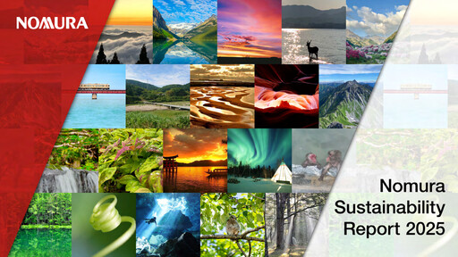 Thumbnail Nomura Holdings Sustainability Report 2025