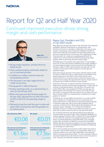 Thumbnail Nokia Quarterly Report 2020-q2