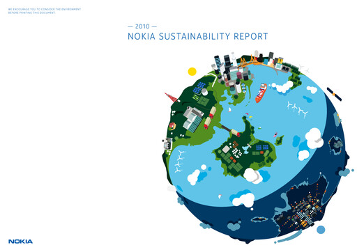 Thumbnail Nokia Sustainability Report 2010
