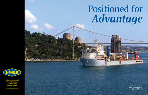 Thumbnail Noble Corporation
 Annual Report 2015