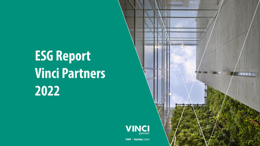 Thumbnail Vinci Partners ESG Report 2022