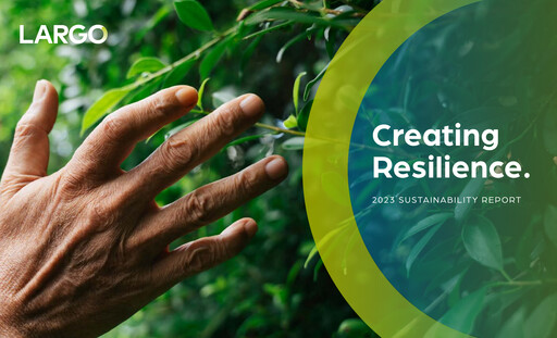 Thumbnail Largo Sustainability Report 2023