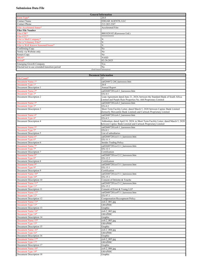 Thumbnail Karooooo Annual Report 2025