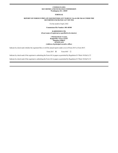 Vorschaubild Karooooo Finanzbericht 2022