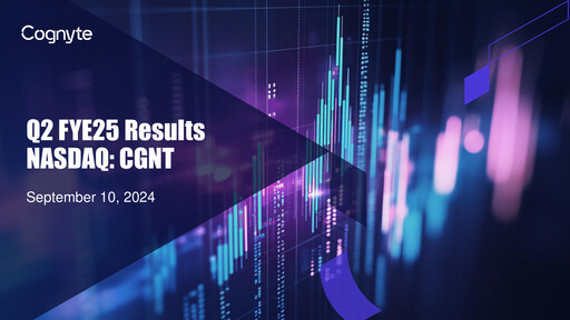 Thumbnail Cognyte Software Quarterly Report 2025-q2