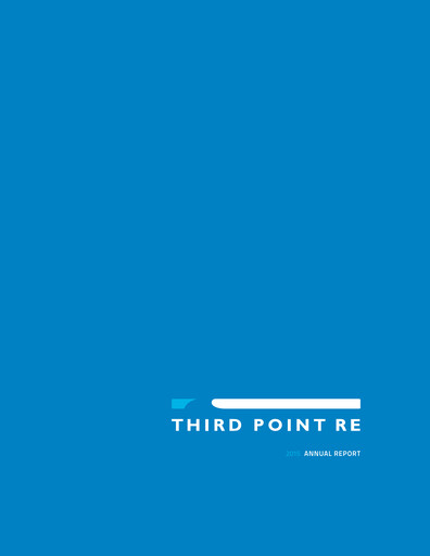 Thumbnail SiriusPoint  Annual Report 2015