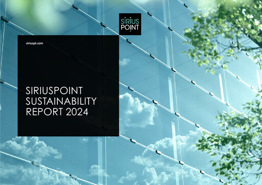Thumbnail SiriusPoint  Sustainability Report 2024