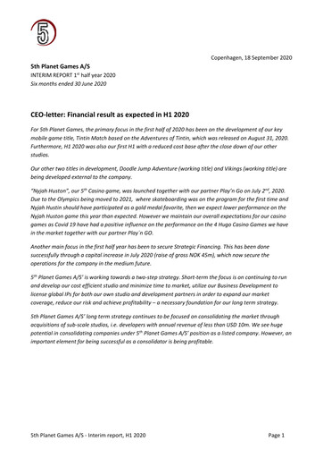 Thumbnail 5th Planet Games Half-year Report 2020-h1