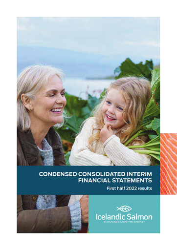 Miniature Arnarlax (Icelandic Salmon) Rapport semestriel 2022-h1